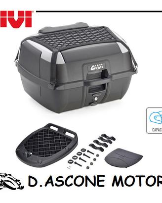BAULETTO GIVI CON RETE TAPPETINO E SCHIENALE