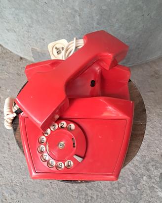 telefono Rosso Vintage 