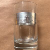 Bicchiere Jaguar con inserto argento 800