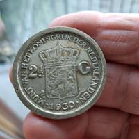 moneta Paesi Bassi argento