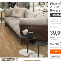 Piastrella Gres Effetto Rovere