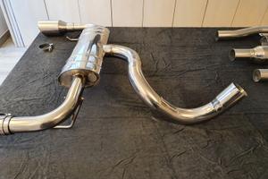 Terminale di scarico da 63 per Abarth 595