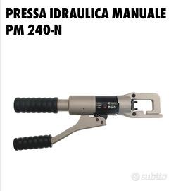 pressa idraulica manuale pm 240 n
