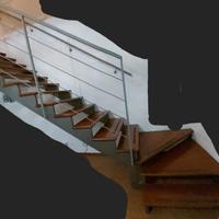 Scalini in legno/mensole/libreria