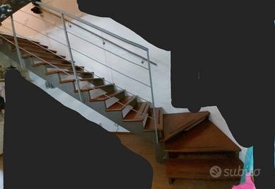 Scalini in legno/mensole/libreria