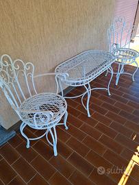 set ferro battuto 