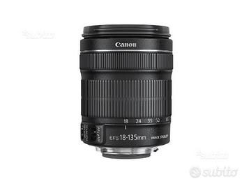 CANON EF-S 18-135mm f/3.5-5.6 IS STM PARI AL NUOVO