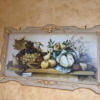 quadro con frutto stile barocco 