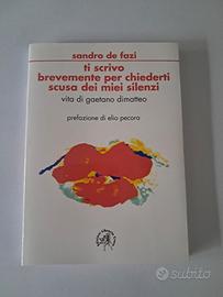 Libro ' ti scrivo brevemente per chiederti scusa'