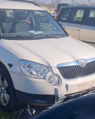 Ricambi skoda yeti cofano paraurti anteriore trave