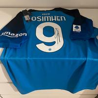 Maglia ssc Napoli Osimhen Autografata store 2022