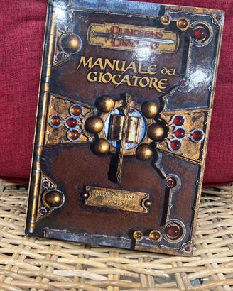 Dungeon and dragon manuale giocatore base 1 v3.5