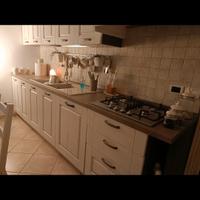 top cucina completo di lavello e fuochi