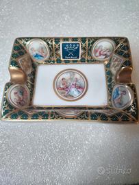 POSACENERE Paris Royal decorato Limoges in oro 