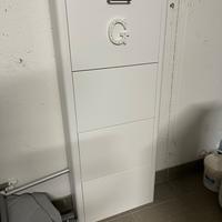 Scarpiera salvaspazio Kibo 4 scomparti bianca