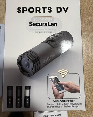 Telecamera bici/sport wifi