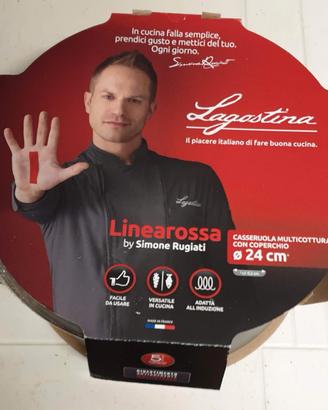 Linearossa by Simone Rugiati per Lagostina