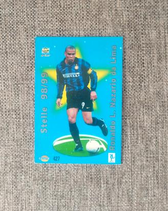 Cards Mundicromo Calciatori 2000 card 427 Ronaldo