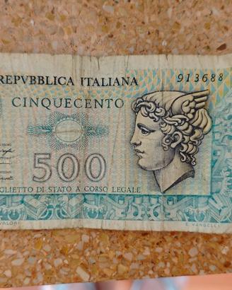 500 lire banconota