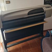 HP DesignJet 500 con piedistallo e Cartuccia nuova