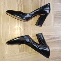 Scarpe marca CASADEI n.37 in pelle lucida nera