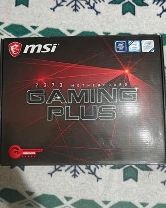 processore i5 9600kf + scheda madre msi z370 gamin