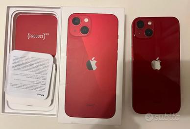 iphone 13 rosso 256gb