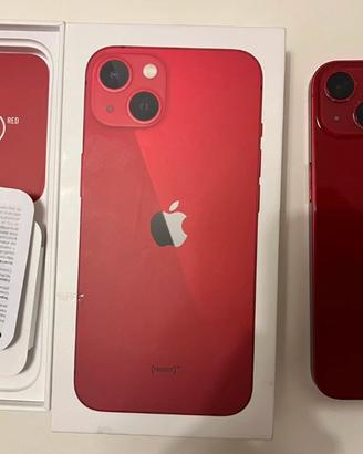 iphone 13 rosso 256gb