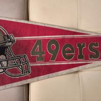 NFL San Francisco 49ers Original 1984 Flag/Pennant