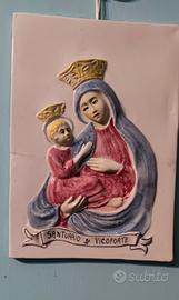 quadretto Madonna di Vicoforte Mondovi