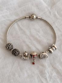 Bracciale pandora con charms