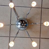 Lampadario acciaio design
