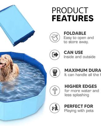 Piscina rigida pieghevole