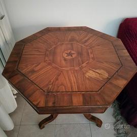 tavolo esagonale antico