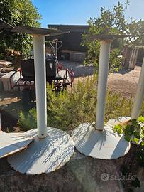 base per tavoli in ferro