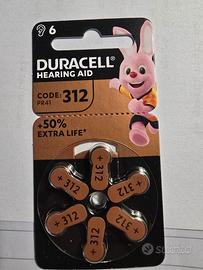 60 duracell apparecchio acustico 