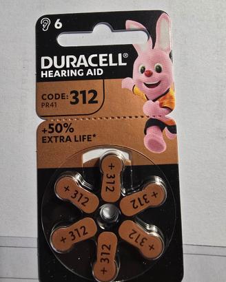 60 duracell apparecchio acustico 