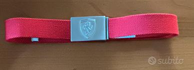 Ferrari cintura unisex con logo ferrari