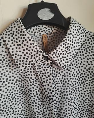 Camicia nuova a piccoli pois
