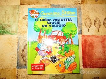 G.Stilton: Il libro-valigetta giochi da viaggio