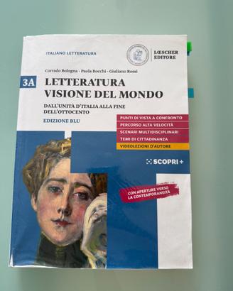 Libro Letteratura Visione del Mondo 3A