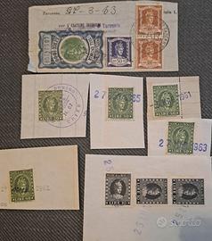 Marche fiscali e marche da bollo anni '60