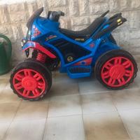 moto spiderman 2-4 anni