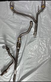 Scarico completo 500 abarth assetto corse trofeo