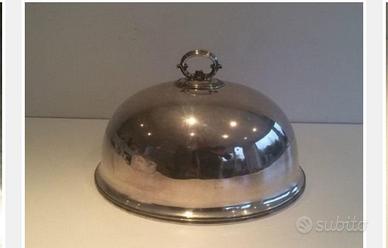 Cloche argentata,fine XIX secolo