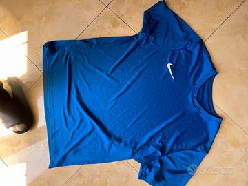 Maglietta Nike blu Dri-FIT originale