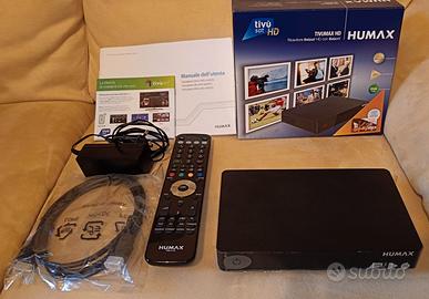Decoder Satellitare Humax HD6600S + Scheda Tivusat