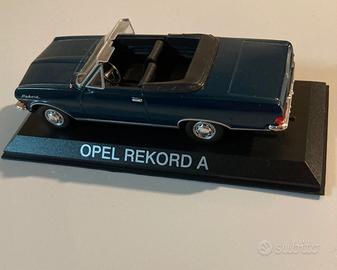 Modellino Opel Rekord a cabriolet De Agostini 1/43