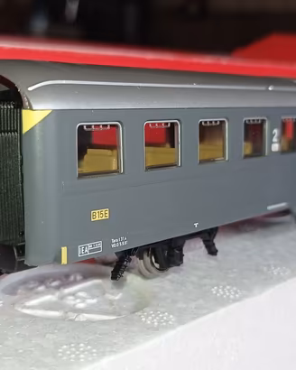 Rivarossi HR 4002  carrozza Corbelli 2 assi  ard.