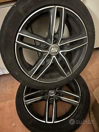 Cerchi MSW by OZ 17" + Gomme Estive Continental